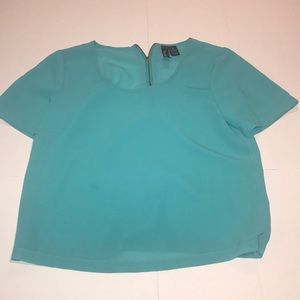 😇Mint polyester top😇
